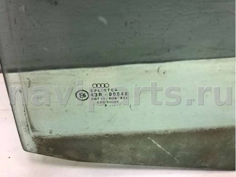 Стекло двери задней левой Audi A4 B5, 1999 г., арт. B25381067, фото 2