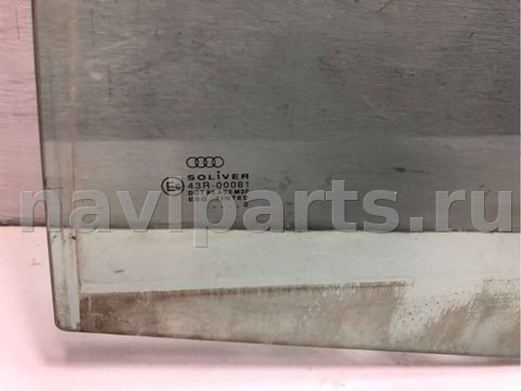 Стекло двери задней левой Audi A6 C5 (S6,RS6), 1998 г., арт. B37584555, фото 2