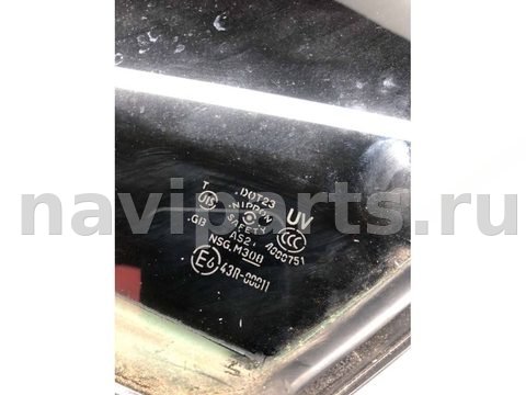 Стекло двери задней левой Infiniti G, 2011 г., арт. B60544413, фото 2