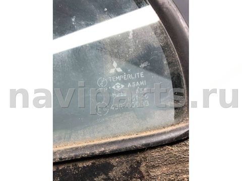 Стекло двери задней левой Mitsubishi Galant, 1997 г., OEM MR215457, арт. B73507139, фото 2
