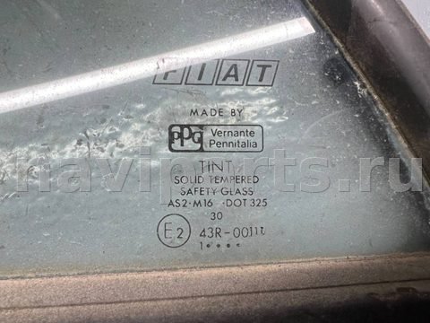 Стекло двери задней левой Fiat Tempra, 1991 г., арт. B86767719, фото 2