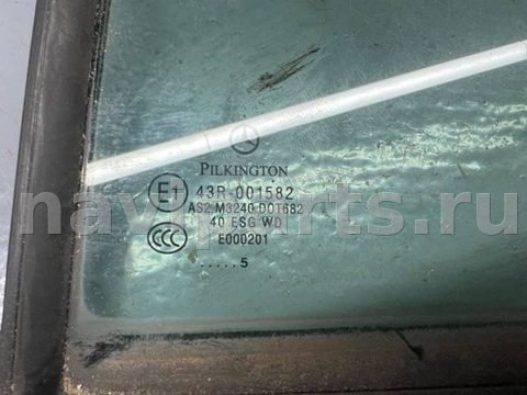 Стекло двери задней левой Mercedes C W203, 2005 г., арт. B87089284, фото 2