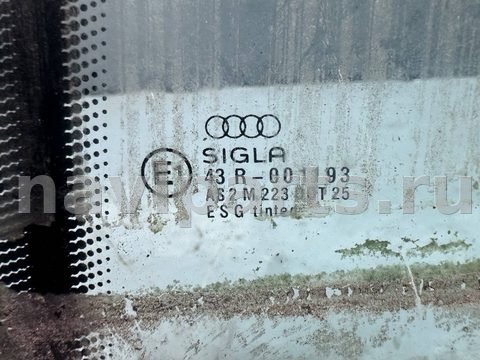 Стекло двери задней левой Audi 80 B3, 1989 г., OEM 893845025, арт. B92487365, фото 2