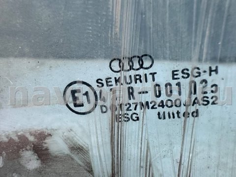 Стекло двери задней левой Audi 80 B3, 1990 г., OEM 893845025, арт. B93476000, фото 2
