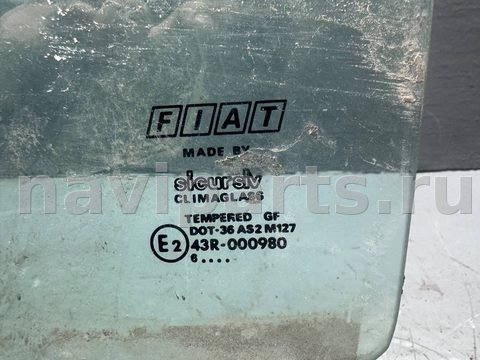 Стекло двери задней левой Fiat Marea, 1996 г., арт. B93551468, фото 2