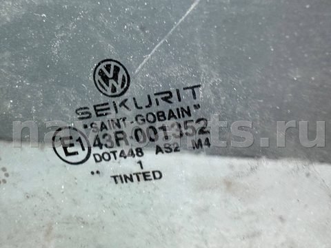 Стекло двери задней левой Volkswagen Bora, 2001 г., OEM 1J9845025F, арт. B93694910_2, фото 2