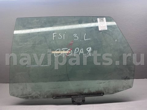 Стекло двери задней левой Volkswagen Passat B3, 1991 г., OEM 357845205, арт. B93735035