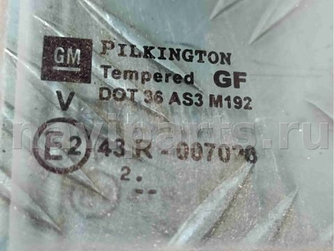 Стекло двери задней правой Opel Zafira, 2003 г., арт. 022323, фото 2