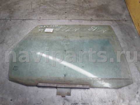 Стекло двери задней правой Volkswagen Passat B4, 1993 г., арт. 101929