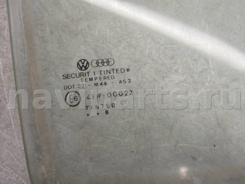 Стекло двери задней правой Volkswagen Passat B4, 1993 г., арт. 101929, фото 2