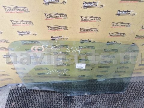 Стекло двери задней правой Peugeot 307, 2001 г., арт. 135670