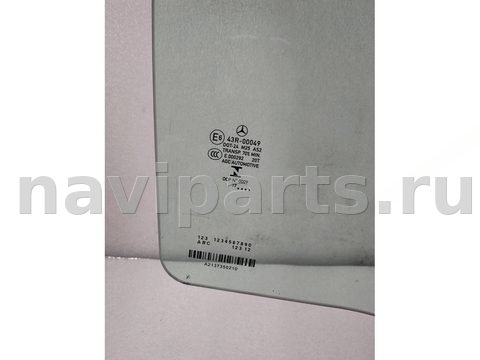 Стекло двери задней правой Mercedes E W213, 2019 г., OEM A2137350210, арт. 13810, фото 2