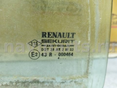 Стекло двери задней правой Renault Safrane, 1992 г., арт. 148700, фото 2