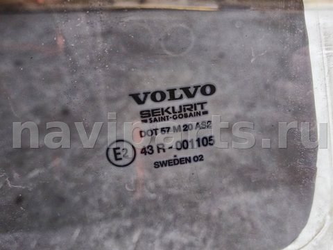 Стекло двери задней правой Volvo S60, 2000 г., арт. 152316, фото 2