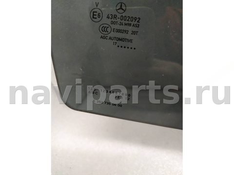 Стекло двери задней правой Mercedes GLC X253, 2017 г., OEM A2537350600, арт. 18896, фото 2