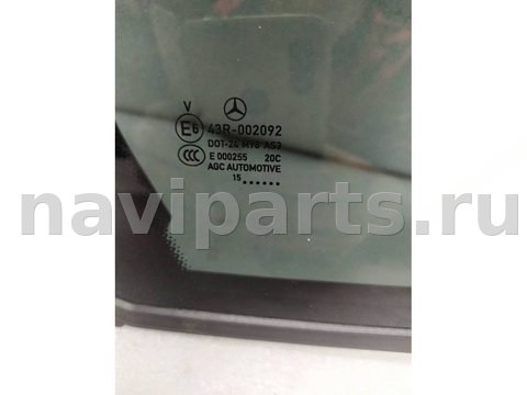 Стекло двери задней правой Mercedes GLC X253, 2017 г., OEM A2537300255, арт. 20001, фото 2