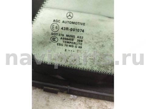 Стекло двери задней правой Mercedes ML W166, 2013 г., OEM 43R001074, арт. 20571, фото 2