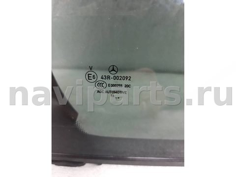 Стекло двери задней правой Mercedes C W205, 2016 г., OEM A2057300855, арт. 22162, фото 6