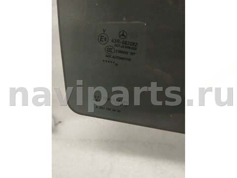Стекло двери задней правой Mercedes GLC X253, 2019 г., OEM A2537350600, арт. 25564, фото 6