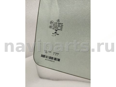Стекло двери задней правой Mercedes E W213, 2016 г., OEM A2137350210, арт. 26570, фото 2