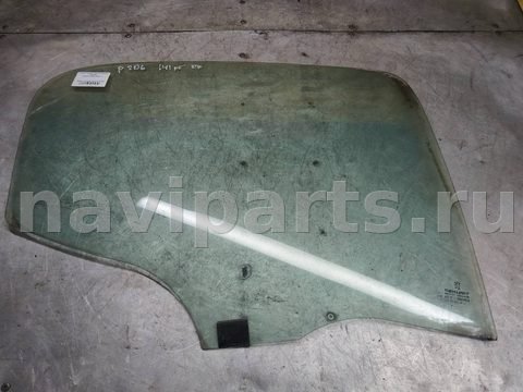 Стекло двери задней правой Peugeot 206, 1998 г., арт. 2804