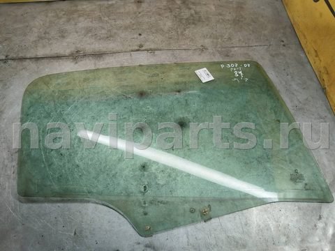 Стекло двери задней правой Peugeot 307, 2001 г., арт. 98811