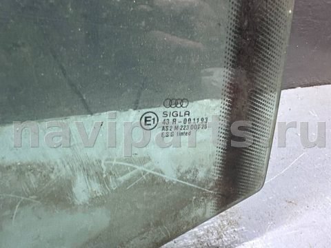 Стекло двери задней правой Audi 100 C4, 1993 г., OEM 4A5845026, арт. B112015103, фото 2