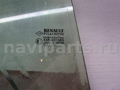 Стекло двери задней правой Renault Scenic, 2006 г., арт. B113538772, фото 2