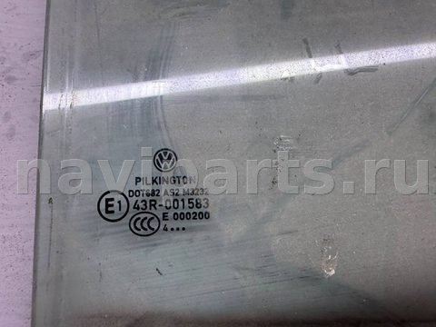 Стекло двери задней правой Volkswagen Touran, 2004 г., OEM 1T0845026F, арт. B113538996, фото 2