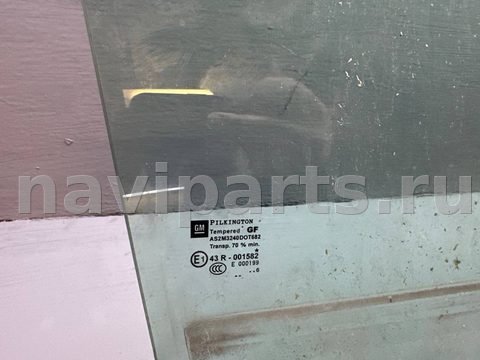 Стекло двери задней правой Opel Zafira B, 2006 г., OEM 93184338, арт. B113539845, фото 2