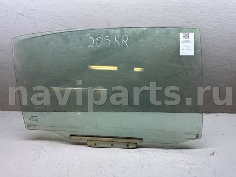 Стекло двери задней правой Toyota Corolla E120, 2005 г., OEM 6810302130, арт. B113540590