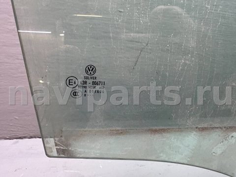 Стекло двери задней правой Volkswagen Passat B6, 2008 г., OEM 3C9845026B, арт. B113540848, фото 2