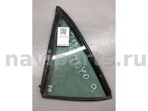 Стекло двери задней правой Toyota Camry XV40, 2011 г., OEM 6818806021, арт. B60544796