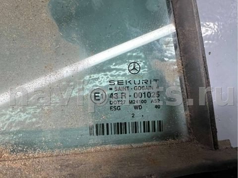 Стекло двери задней правой Mercedes E W211, 2003 г., арт. B86590158, фото 2