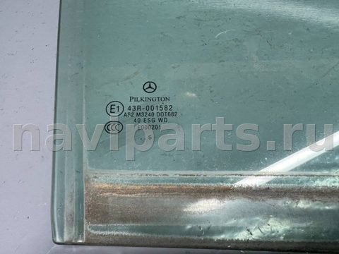 Стекло двери задней правой Mercedes C W203, 2005 г., арт. B87089288, фото 2