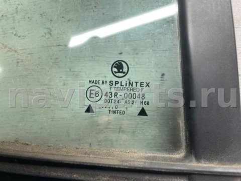 Стекло двери задней правой Skoda Fabia, 2000 г., арт. B95720897, фото 2