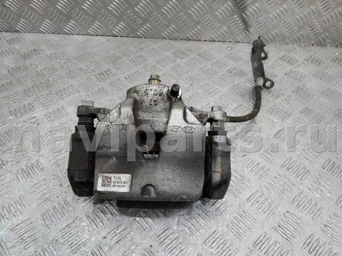 Суппорт передний левый Hyundai Tucson, 2018 г., OEM 58110D7600, арт. 91081