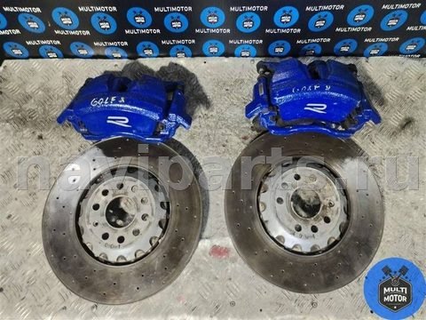 Суппорт задний правый Volkswagen Golf R, 2022 г., арт. 00121273