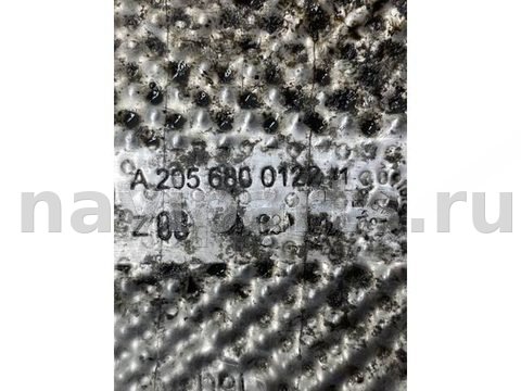 Тепловой экран глушителя Mercedes C, 2016 г., OEM A2056800122, арт. 111, фото 3