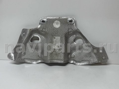 Тепловой экран глушителя Porsche Macan, 2022 г., OEM 8R0521443, арт. 11596