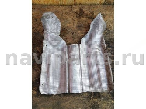 Тепловой экран глушителя Mercedes CLS W219, 2008 г., OEM A2114710337, арт. 12781, фото 2