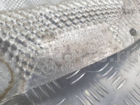 Тепловой экран глушителя BMW 5 G30/G31, 2019 г., OEM 51487340215, арт. 14584, фото 2