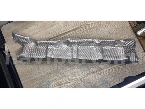 Тепловой экран глушителя Porsche Macan, 2019 г., OEM 95B825757, арт. 344-5