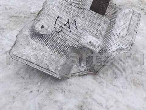 Тепловой экран глушителя BMW 7 G11/G12, 2021 г., OEM 7340229, арт. 344-6, фото 2