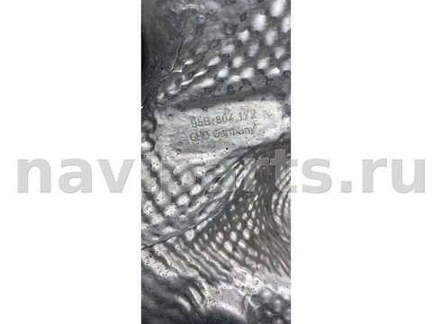 Тепловой экран глушителя Porsche Macan, 2019 г., OEM 95B804172, арт. 344-8, фото 3
