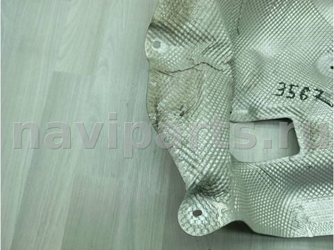 Тепловой экран глушителя BMW 8 G14/G15/G16, 2020 г., OEM 51487374759, арт. 35670_1, фото 3