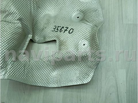 Тепловой экран глушителя BMW 8 G14/G15/G16, 2020 г., OEM 51487374759, арт. 35670_1, фото 4