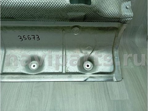Тепловой экран глушителя BMW 6 G32, 2022 г., OEM 51487340227, арт. 35673_3, фото 4