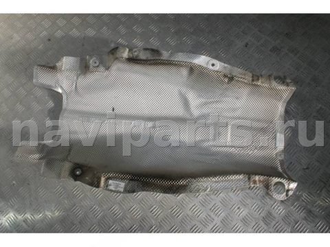 Тепловой экран глушителя BMW 5 F10/F11/GT F07, 2015 г., OEM 51487202858, арт. 4127837