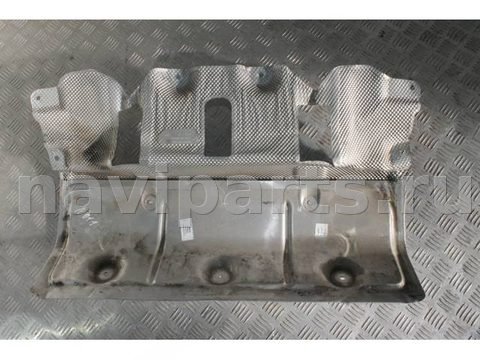 Тепловой экран глушителя BMW 5 G30/G31, 2019 г., OEM 7340227, арт. 4127843